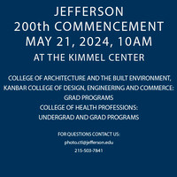 200th Commencement 05-21-24 10AM Kimmel Center