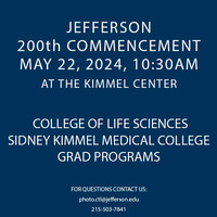 200th Commencement 05-22-24 10:30AM KIMMEL Center