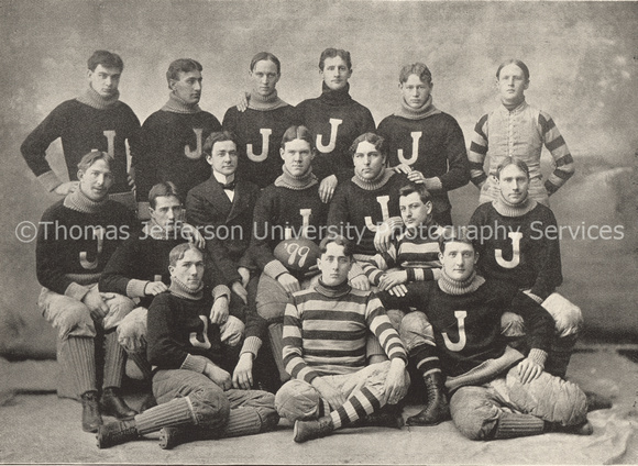 Jeff Football Team 1899 photo from archives