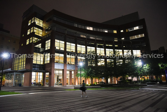 Center City Campus at night Sept 2018-3455